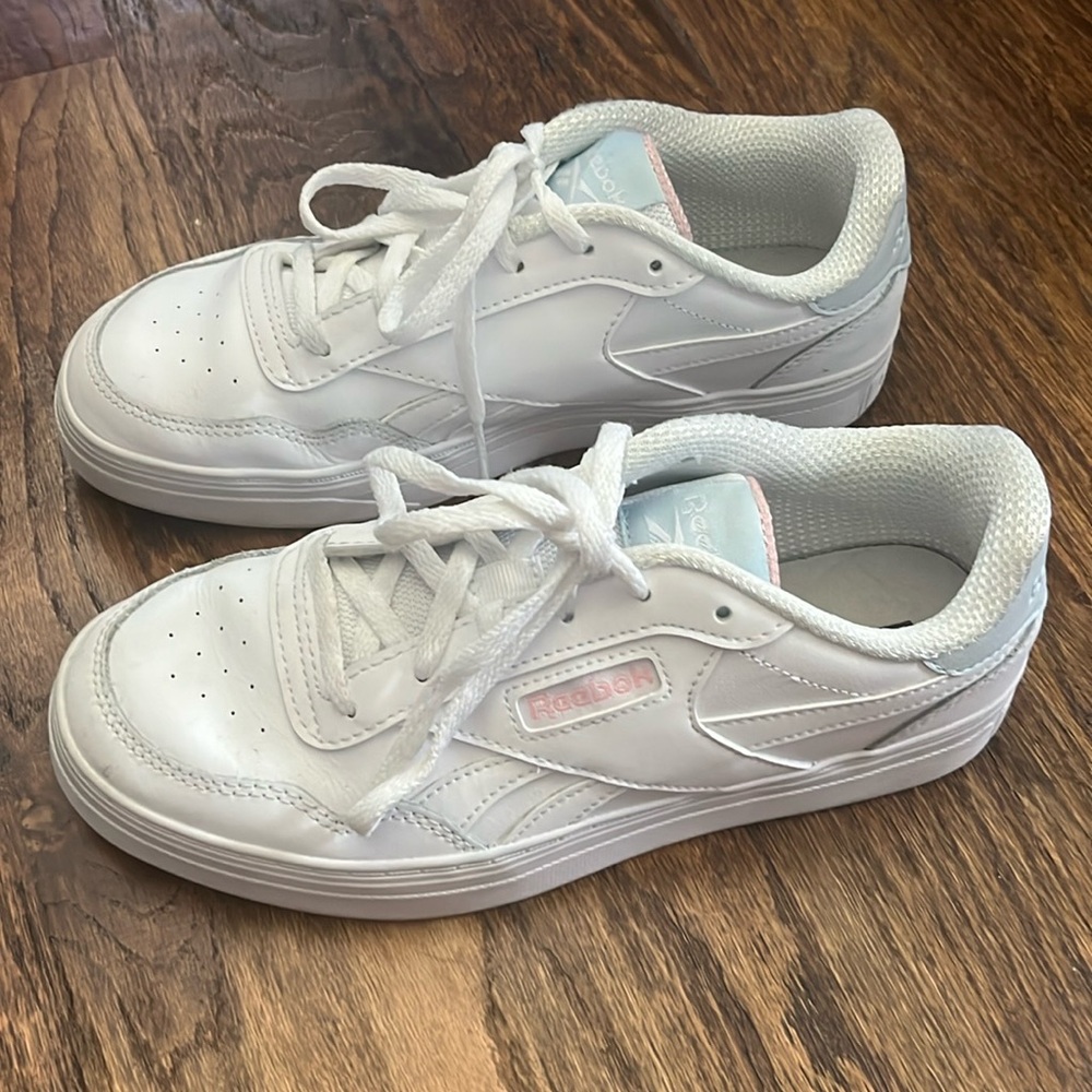 Reebok white sneakers